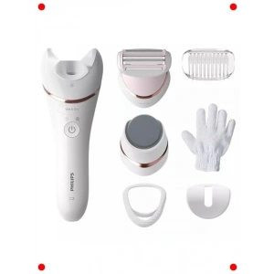 Çok Aksesuarlı Kablosuz Islak/Kuru Epilatör Seti