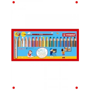 Çok Amaçlı 3ü 1 Arada Kalem Seti (18 Renk)