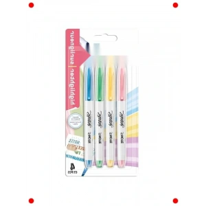 Çok Amaçlı Fosforlu İşaretleme Kalem Seti (4lü)