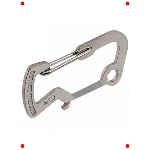 Çok Amaçlı Metalik Karabina Şişe Açacağı