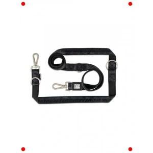 Çok Fonksiyonlu Köpek Gezdirme Kayışı Siyah L