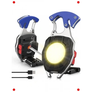 Çok Fonksiyonlu Mini Şarjlı Kamp ve Acil Durum Feneri