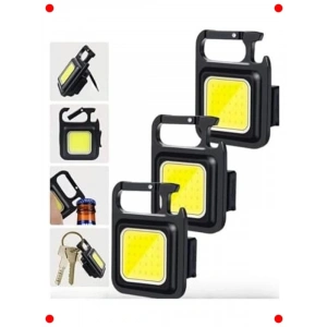 Çok Fonksiyonlu Şarj Edilebilir Cep Feneri - 3 Adet