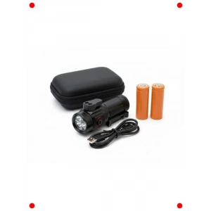 Çok Fonksiyonlu Şarjlı LED El Feneri - Güçlü Işık