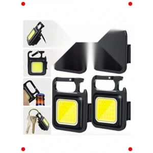 Çok Fonksiyonlu USB Şarj Edilebilir Cep El Feneri (4lü Set)