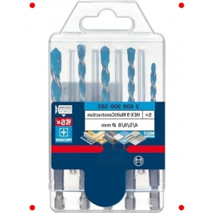 Çok Materyalli Delme Ucu Seti (5li, 4-8mm)