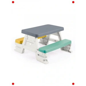 Çok Renkli Üniseks Çocuk Piknik Masası