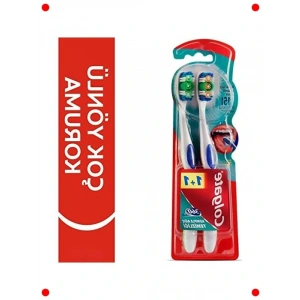 Çok Yönlü Ağız Bakım Diş Fırçası - Orta Sertlik (2li)