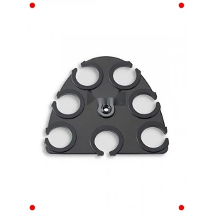 Çoklu Mikrofon Tutucu Aparı - Siyah, Sağlam