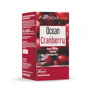 Cranberry 30 Kapsül Takviye Edici Gıda Ürünü