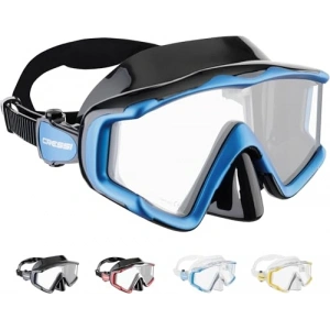 Cressi Liberty Tauchmaske 3 Glas Dalış Maskesi
