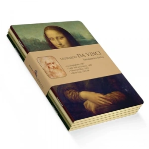 Da Vinci Temalı 4lü Defter Seti, 192 Sayfa