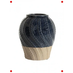 Dalgalı Serak Dekoratif Vazo