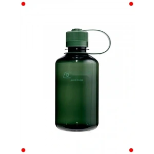 Dar Ağızlı Geri Dönüştürülmüş BPA İçermeyen Su Şişesi 16oz