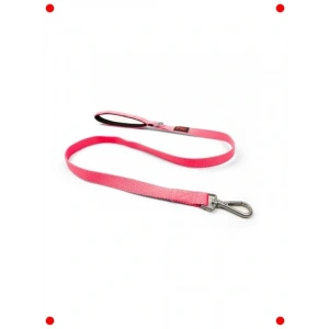 Dayanıklı Köpek Gezdirme Kayışı Neon Pembe M Boy