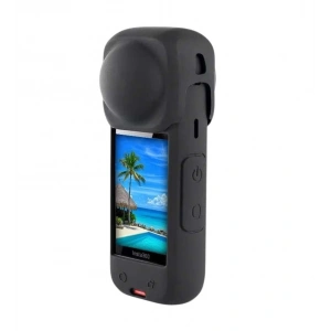 Dayanıklı Silikon Koruma Kılıfı, Insta 360 X4 Uyumlu