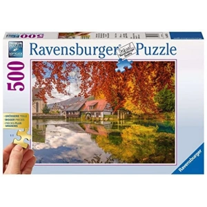 Değirmen Temalı 500 Parça Puzzle Eğlencesi