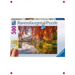 Değirmen Temalı Puzzle (500 Parça)