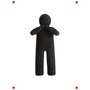 Dek. Biblo: Üç Bilge Maymun - Bilmeyeni - 22x8x40cm