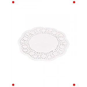 Dekoratif Dantel Kağıt Servis Altlığı 22 cm
