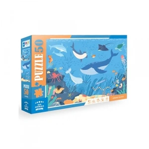 Deniz Hayvanları Temalı 50 Parça Puzzle Seti