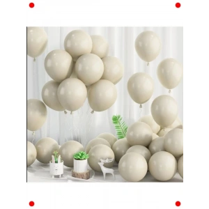 Deniz Kumu Rengi Parti Balonları, 10 Adet