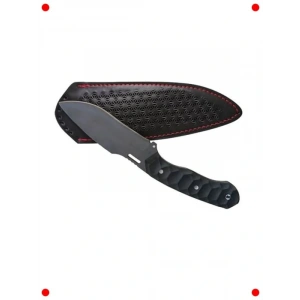 Deri Kılıflı Kompakt Kamp Bıçağı - Çok Yönlü