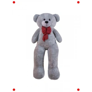 Dev Gri Pelüş Ayıcık - Papyonlu (130cm)