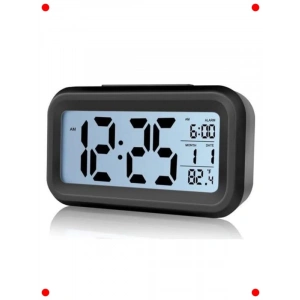 Dijital Akıllı Masa Saati, Alarmlı ve Işık Sensörlü