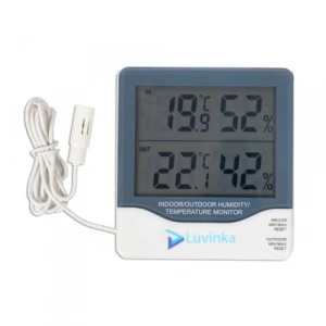 Dijital İç Dış Sıcaklık Nem Ölçer ile Hava Takibi