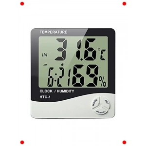 Dijital Masaüstü Termometre ve Nem Ölçer