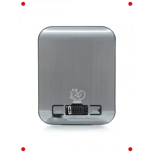 Dijital Mutfak Tartısı, Paslanmaz, 5 kg Kapasite