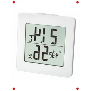 Dijital Saatli Nem & Sıcaklık Ölçer
