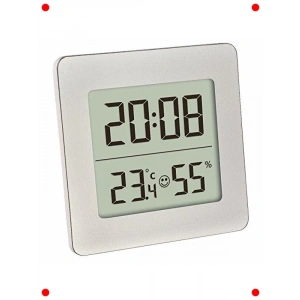 Dijital Saatli Oda Termometresi ve Higrometre