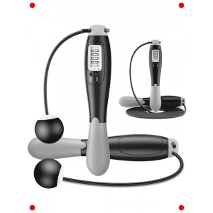 Dijital Sayaçlı Akıllı Çelik İp Atlama Seti