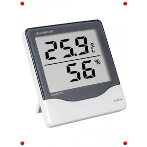 Dijital Sıcaklık ve Nem Ölçer Siyah