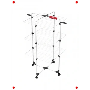 Dikey Katlanabilir Çelik Çamaşır Askılığı