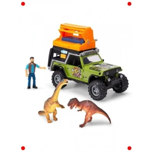 Dino Kamp Temalı Oyuncak Karavan