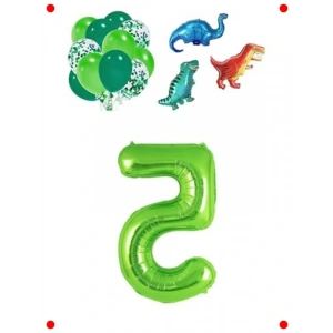 Dinozor Temalı Parti Dekorasyon Balon Seti