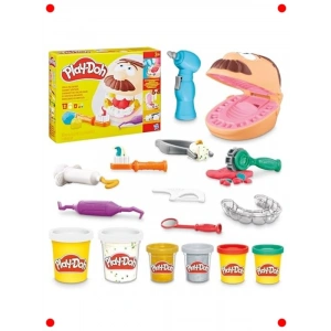 Diş Hekimi Oyun Hamuru Seti - 8 Renk Hamur