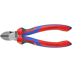 Diyagonal Kesici, Siyah Atramentize, Çok Bileşenli Sap, 160 mm