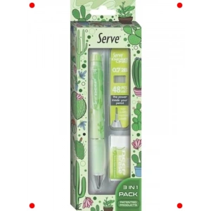 Doğa Temalı Kalem Seti - 0.7 mm, Elma Yeşili