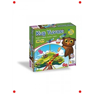 Doğal Ahşap Kuş Yuvası - Kuşlar İçin Barınak