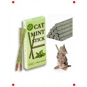 Doğal Matatabi Catnip Çubukları Kedi Oyuncağı (6 Adet)