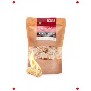 Doğal Odun Yünü Soba Mangal Tutuşturucu 25 Adet