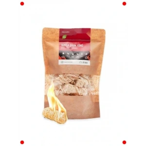 Doğal Odun Yünü Soba Mangal Tutuşturucu 25 Adet