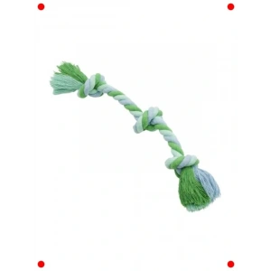 Doğal Pamuk Düğümlü Halat Köpek Oyuncağı