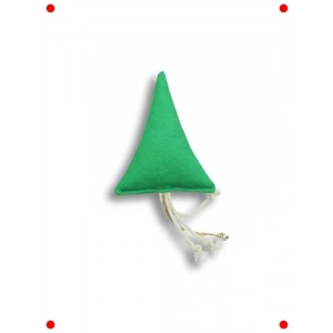 Doğal Pamuk Kedi Oyuncağı - Çam Ağacı, Nane ve Çıngırak