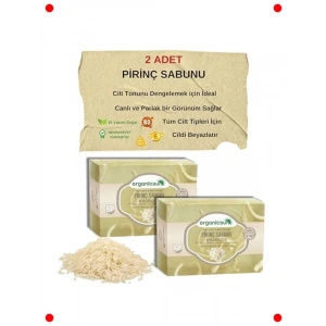 Doğal Pirinç Özlü Sabun - Cilt Beyazlatıcı (2x140g)
