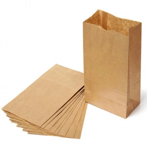 Doğal Poşet Kese Kağıdı, 25 Adet, 16 cm x 25 cm